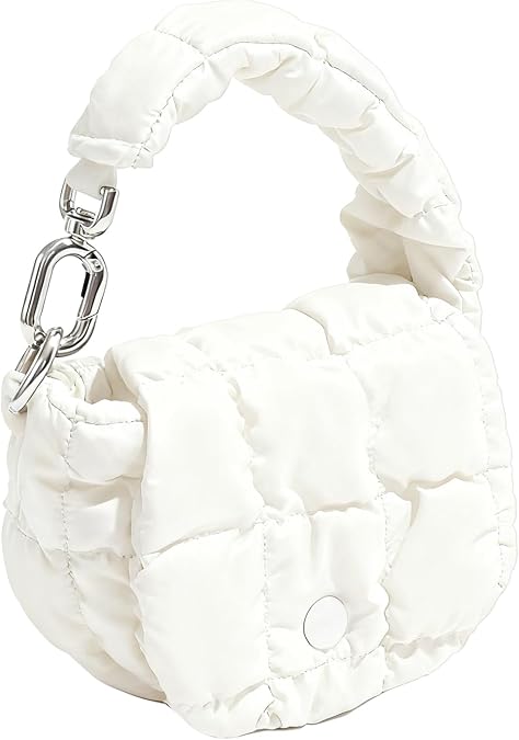 Generisch Mini Handbag - Cute Small Bracelet Handbag - Quilted Wrist Bags for Women | For Outdoor Activities Work Travel Dating Commuting