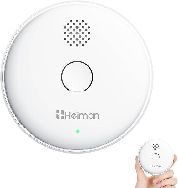 Heiman Wireless Interlinked Smoke Alarms for Home
