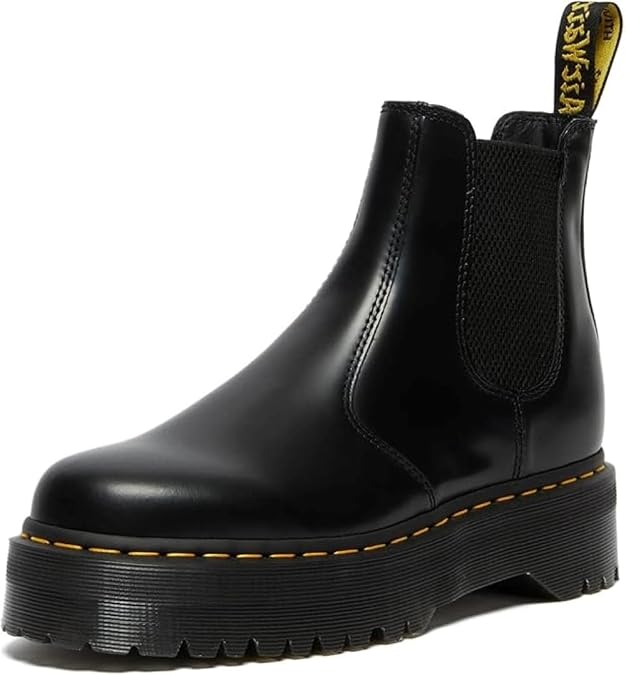 Dr. Martens Unisex Chelsea Combat Boot, Nero, 5 UK