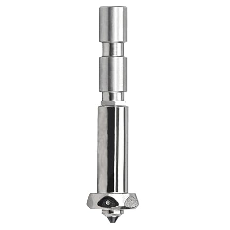 1pc Kobra 3 MAX Integrated Nozzle with hardened Steel Nozzle Tip High Flow Compatible with Anycubic kobra 3 Max, kobra 3 Max Combo 3D printer Print Hotend Replacement Accessories Parts (0.4mm)