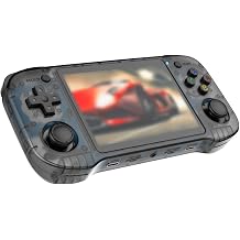 Retro Handheld Game Console, 4.5 Inch HD IPS Screen Open Source for linux System, Portable ABS Gaming Device for Games