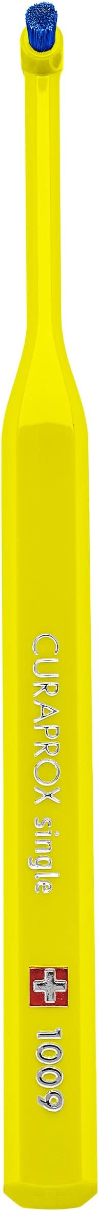 CURAPROX CS1009 Sensitive Sulcular Soft 9MM Toothbrush, Yellow