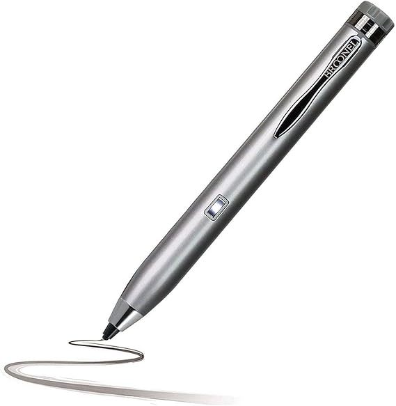 シルバー 細字 デジタル アクティブ スタイラスペン - Bigme S6 Color + E-Reader 7.8インチ E-Ink スクリーン ePaper タブレットに対応
