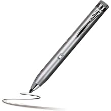 Silver Fine Point Digital Active Stylus Pen - Compatible With NOVOJOY 10 Inch Tablet