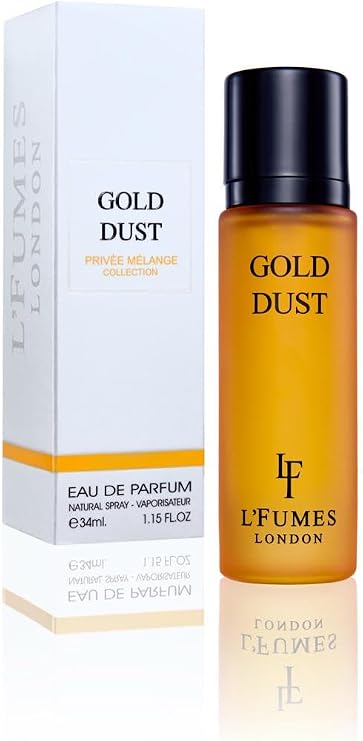 Gold Dusk Musk | Unisex Luxurious Fragrance that Sparkles like Sunlight on Golden Sands (34ml)