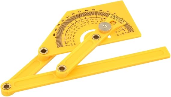 Plastic Goniometer Angle Finder Protractor for Miter Gauge Woodworking