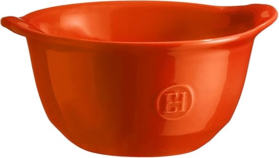 Emile Henry EH762149 Gratin Kasesi, Seramik, Toskana Turuncu, 0,55 l