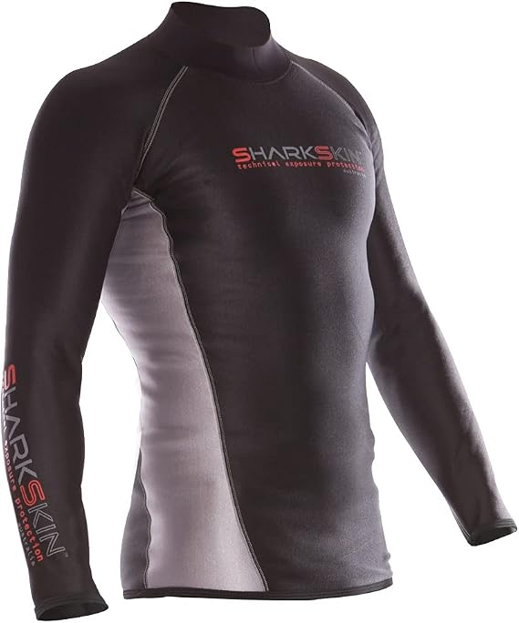 SharkskinメンズChillproof長袖シャツウェットスーツ