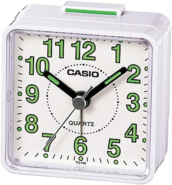 Casio TQ-140-7DF Masa Saati, Masa Saati, Analog, Beyaz