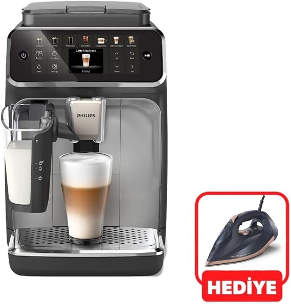 Philips EP4446/70 Espresso Makinesi + DST7510/80 Ütü Hediyeli