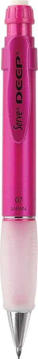 Serve Deep Mekanik Kursun Kalem 07mm Metalik Pembe