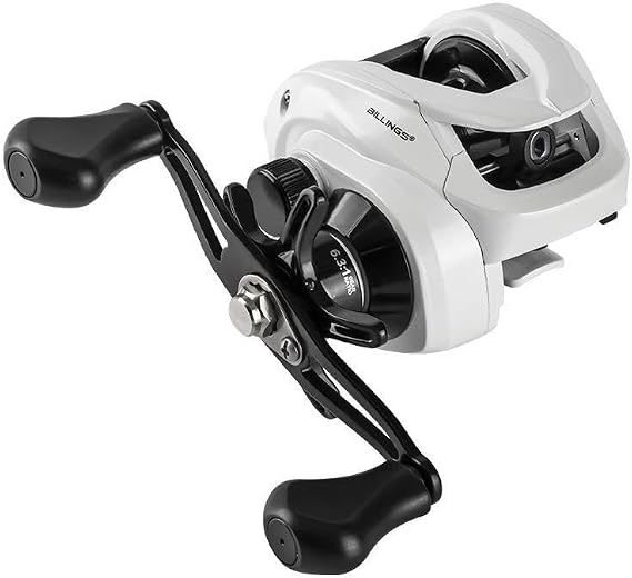 Valkyrie AW200 Sol El Baitcasting 8kg Max Manyetik Fren 6.3:1 Çıkrık Olta Makinesi Motoru