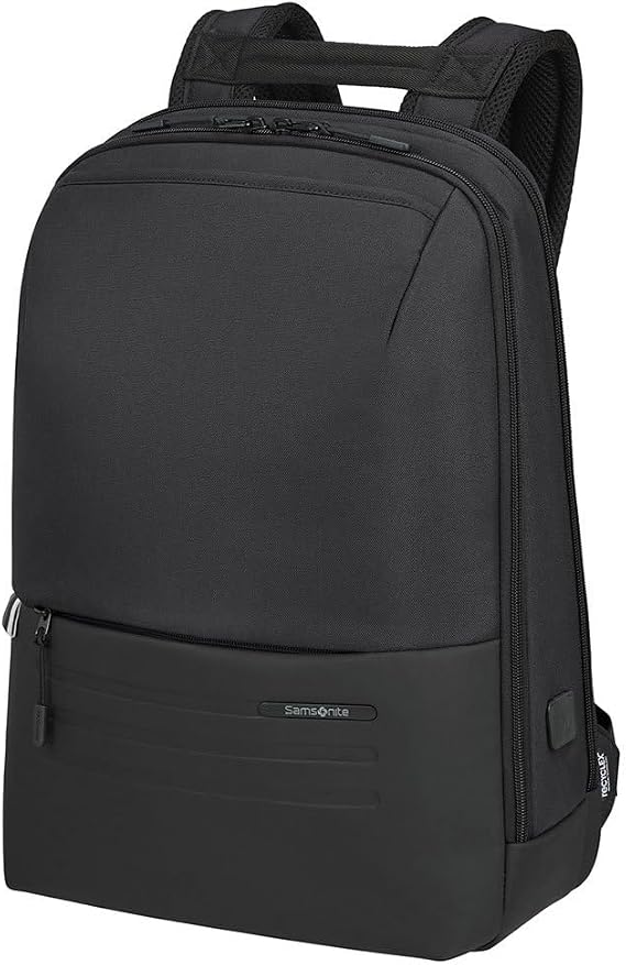 Samsonite Stackd Biz Laptop Backpack 15.6 Inches, 44 cm, 16.5 L, Black, Black (Black), Backpacks