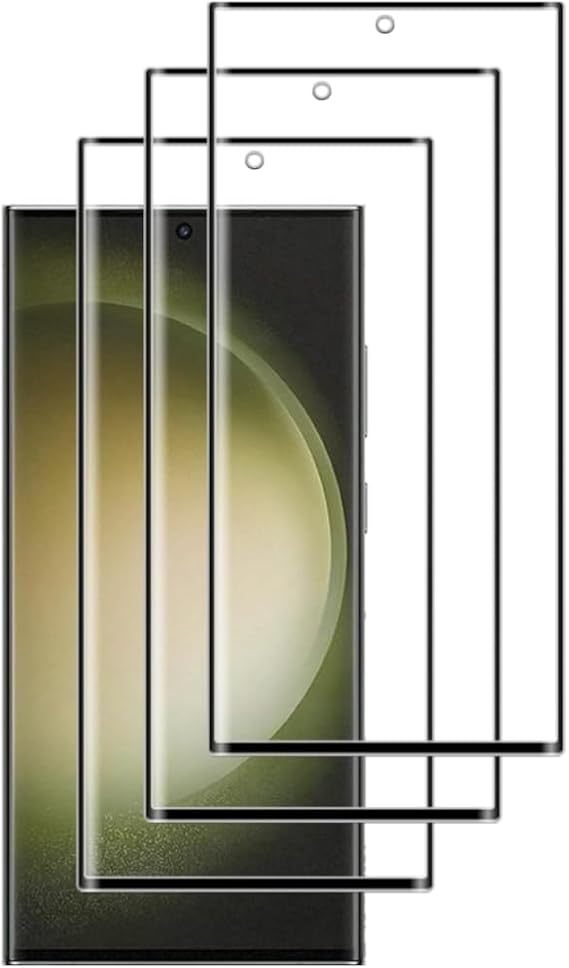 スクリーンプロテクター Samsung Galaxy Note 10 Plus用 3枚パック フルカバー ブラックボーダー 強化ガラスフィルム スクリーンプロテクター Samsung Galaxy Note 10 Plus用 傷防止 飛散防止 気泡なし