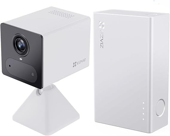 EZVIZ 4G LTE Indoor Security Camera, 2K, Baby Monitor, No Wi-Fi, CB2 4G Kit