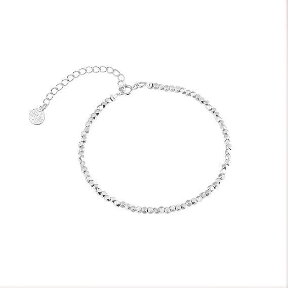 Bracelets For Womens Adjustable Women's Bracelet - Minimalist & Versatile Jewellery Gift-white