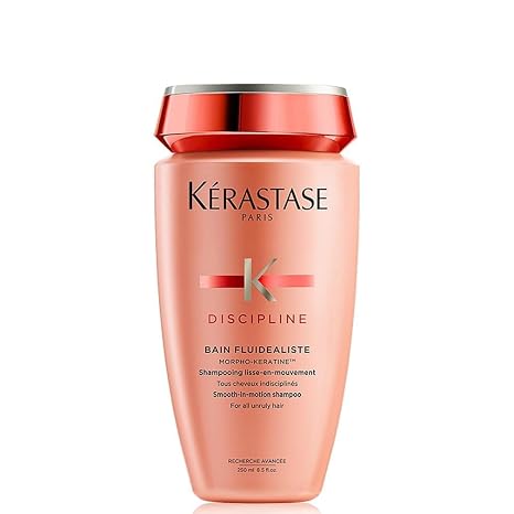 Kérastase | Discipline, Discipline, Control and Movement Shampoo, For Frizzy and Undisciplined Hair, Bain Fluidéaliste, 250 ml