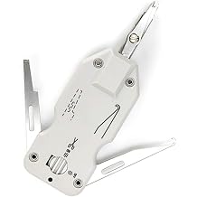 IDC Cable Punch Down Tool Network Phone Panel Module Cat5e Cat6 Network Telephone Insertion Cable Cutter Stripper