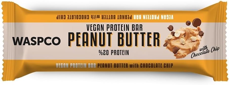 Waspco Fıstık Ezmeli Protein Bar 40g