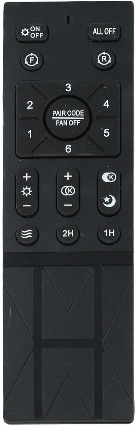 Wireless Remote Operated Ceiling Fan Light with 6-Speed DC Motor for Bedroom Applications and Consistent Performance (A)