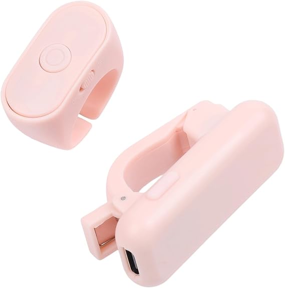 Wireless Remote Control Page for turner for Kindle - Hands-Free RF Clicker with Soft Silicone Tip - Compatible with for paperwhite & - Black 5.6cm(Pink)