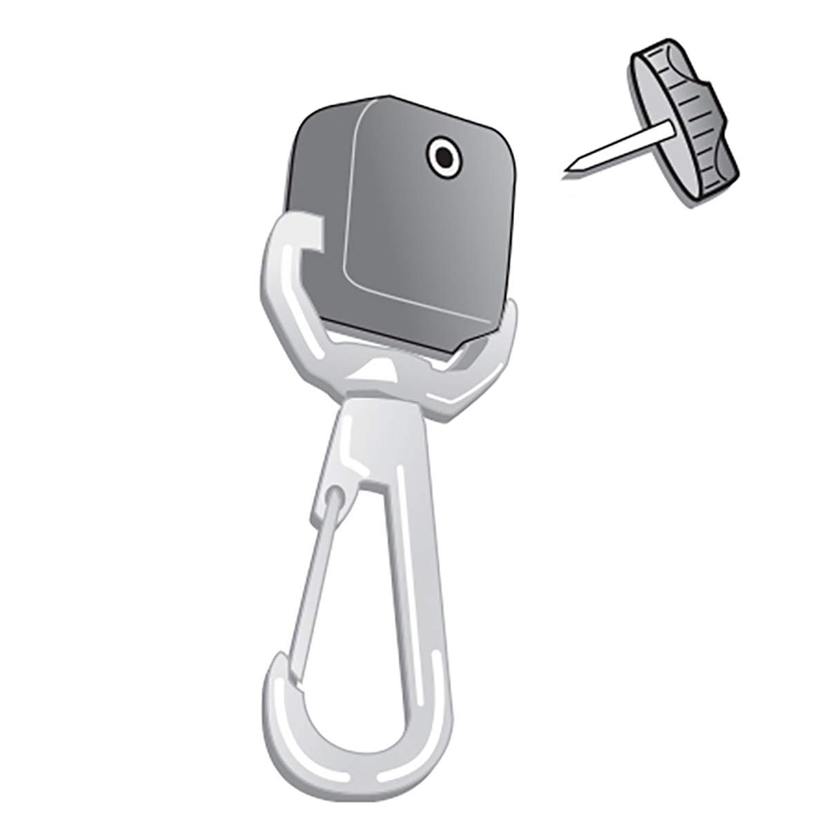 Gear Keeper Stainless Steel Swivel Snap Add-A-Clip - AC0-1005 - Made in The USA