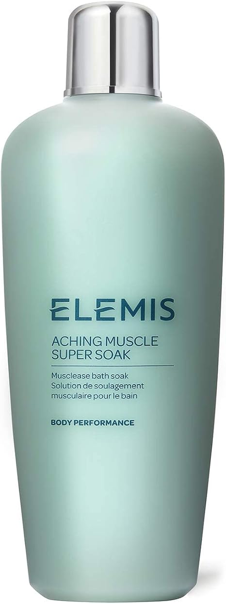 ELEMIS Skin Nourishing Bath Milk & Aching Muscle Super Soak 400ml Hydrating, Soothing & Muscle-Relieving Body Care