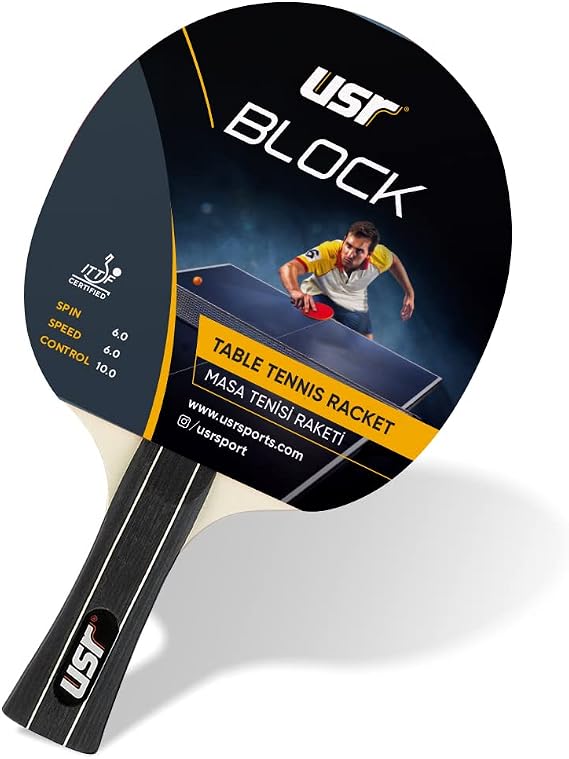 Usr Block ITTF Onaylı Masa Tenisi Raketi