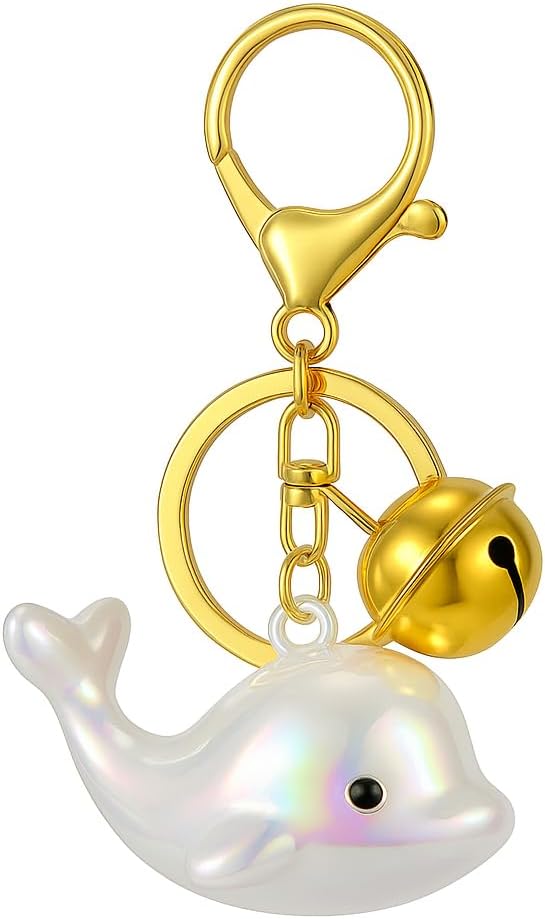 Dolphin Keyring, Animal Keychain Bag Charms for Women