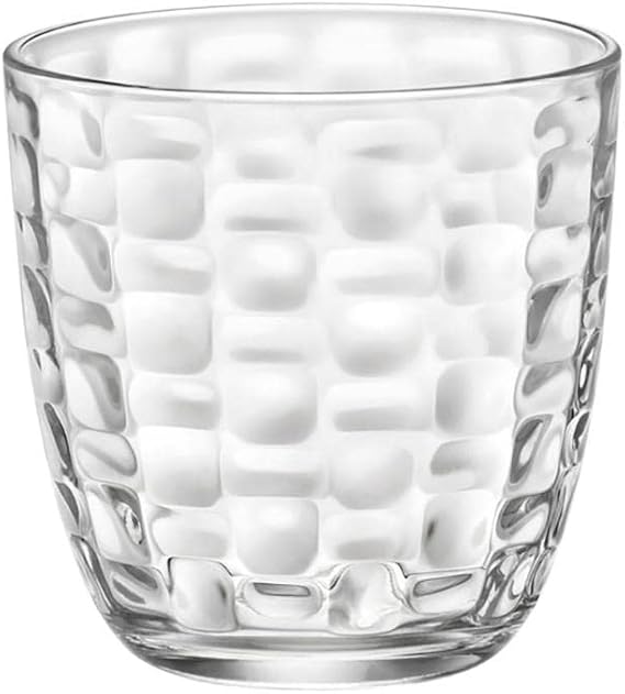 Bormioli Rocco Set of 6 Glass Mat Low Glasses 29 cl