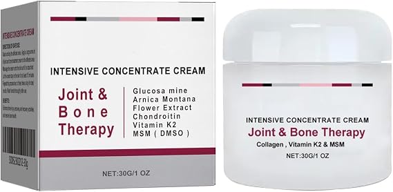 Joint Collagen Cream, a concentrated formula containing collagen and MSM, quickly relieves knee, shoulder, and back discomfort. The non-greasy formula helps restore mobility.