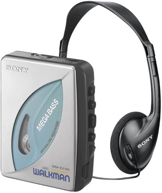 Sony WM-EX190 Walkman Stereo Cassette Player with Anti-Rolling Mechanism by Sony