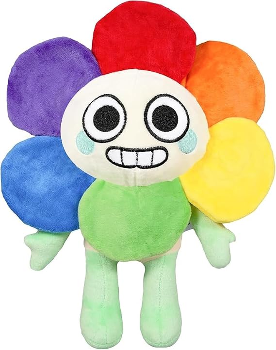 Collectable Dandy's World Plush Dolls, 10" Adorable Sunflower Plush Pillow Soft Stuffed Horror Game Home Bedroom Decors Birthday Valentines Halloween for Fans and Kids (S)