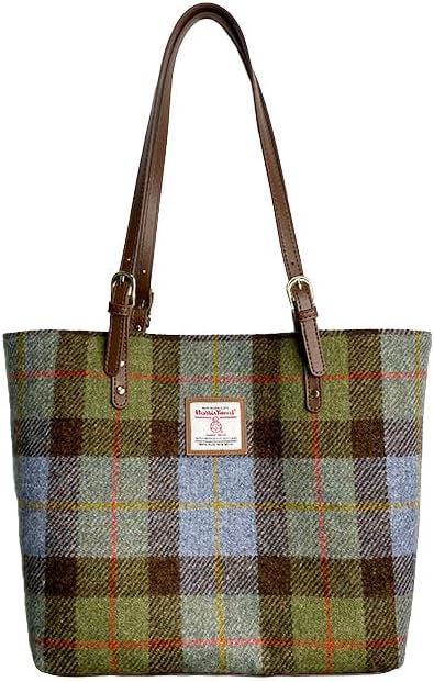TAILORMAP Harris Tweed Large Tote Bag for Women