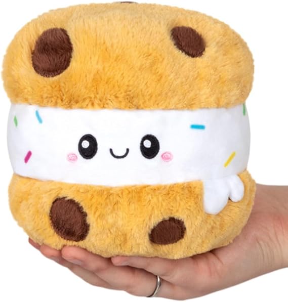 Squishable / Snugglemi Snacker Cookie Ice Cream Sandwich 5'' Plush