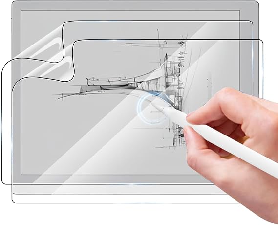 2 Pack Screen Protector for BOOX Go 10.3 Gen II 10.3 inch Tablet, Writing paper film,Bubble Free,HD Clear,Ultra Resistant,Anti-Scratch