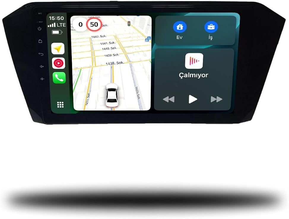 MarTechno Android Multimedya 6GB RAM 128GB Hafıza Volkswagen Passat B8 2015-2022 ile uyumlu