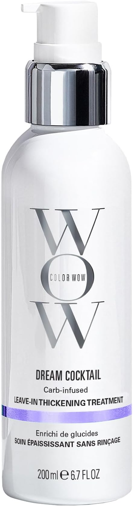 Color Wow Carb-Infused Cocktail, Thickening Treatment for Fine Hair, 200ml
