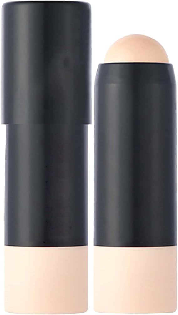 Soft Matte Cream Contour Concealer Stick, Face Foundation Stick Full Coverage, Smoothing Effect Make up Stick, Long Lasting Face Body Shaping Highlighter Stick