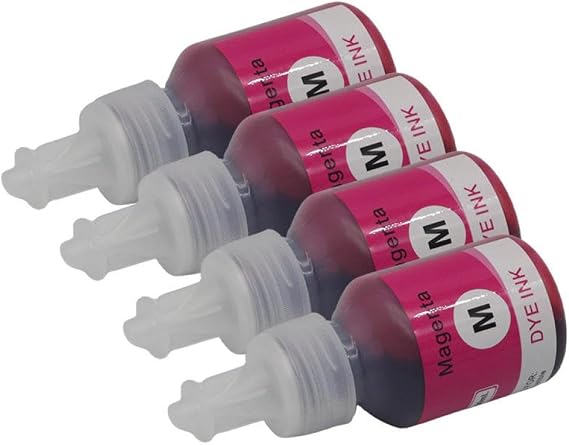 Refillable Dye Ink For BTD60 BTD60BK Compatible With DCP-T300 T310 DCP-T500W DCP-T700W MFC-T800W And BT5000 5001 5009 Printers(4pcs-m)