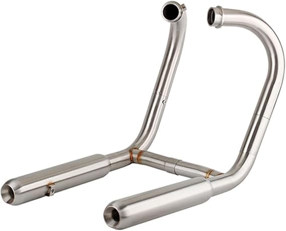 Motorcycle Exhaust Compatible with Triumph Bonneville T100, T120