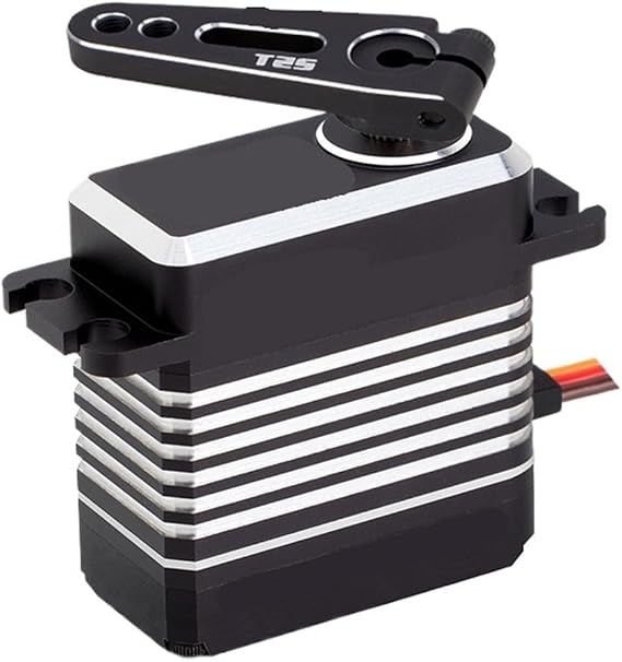 Ocs-601hv 8.4v 60kg.Cm 81g 0.14s/60° Coreless Motor High Voltage Torque Servo Steel Gear All CNC Case Waterproof(Servo With 24mm Arm)