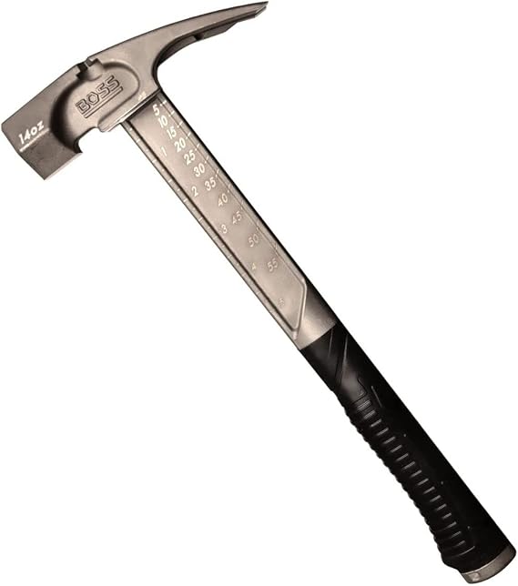 Boss Hammer 14 oz Pro Series Titanium Hammer