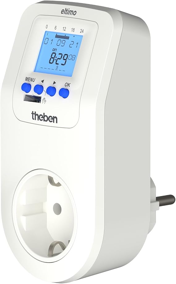 Theben 0200130 Eltimo 020 Top3 Socket Timer Switch Digital
