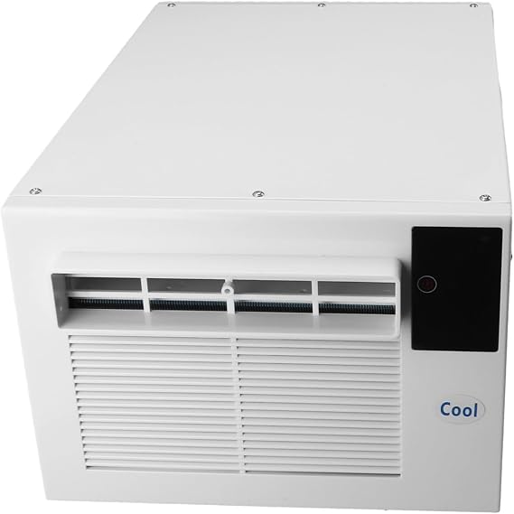 Portable Energy Saving Compression Engine Refrigeration Dual Inverter Air Conditioner for Dormitory Office Home, 1900BTU Mini Design ABS Aluminum Alloy (#1)