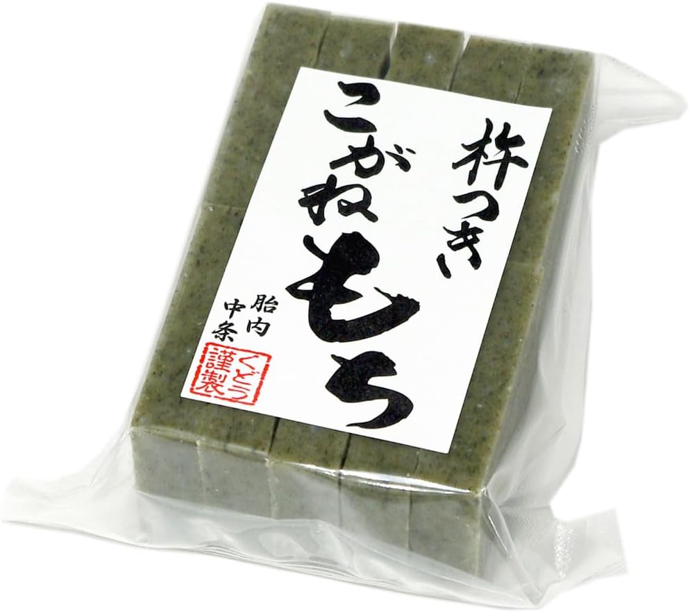 Kisutsuki Mochi Kirimochi 10 PiecesKitsuki Mochi, Handmade Mochi, Grass Mochi, Yomogi Mochi, Niigata Kogane Mochi, Kigata Mochi, Kogane Mochi, Kirimochi, 10 Pieces, Additive-free, Color-Free