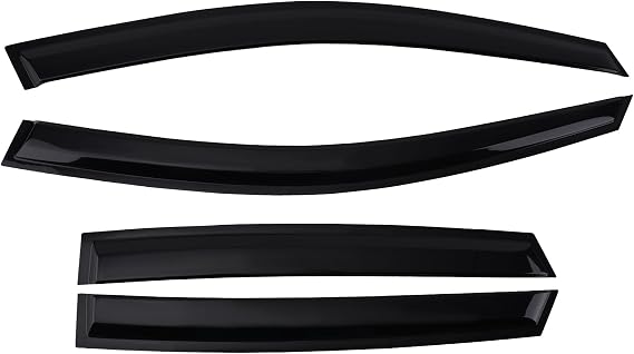 maXpeedingrods 4Pcs Wind Deflectors for POLO MK5 2009-2017 5-door hatchback