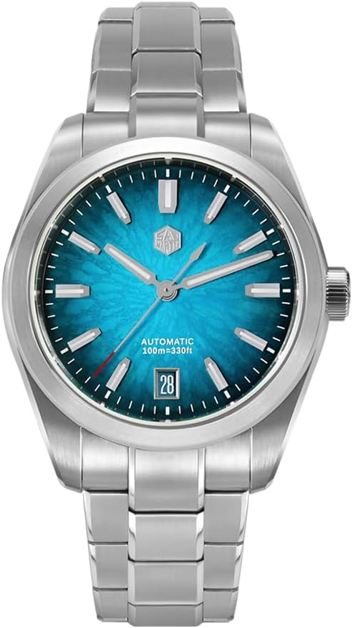 San Martin 36mm SN0144 JianZhan Gada Men's Watch Original Design Chinese Dress Men 9015 Automatic Mechanical Watches