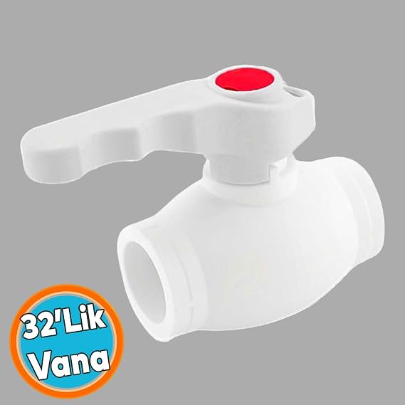 Küresel Vana Plastik Pprc Ekonomik 32'lik Pvc Vanası Dişsiz Aç Kapa Boru Kaynak Makine Bağlantı