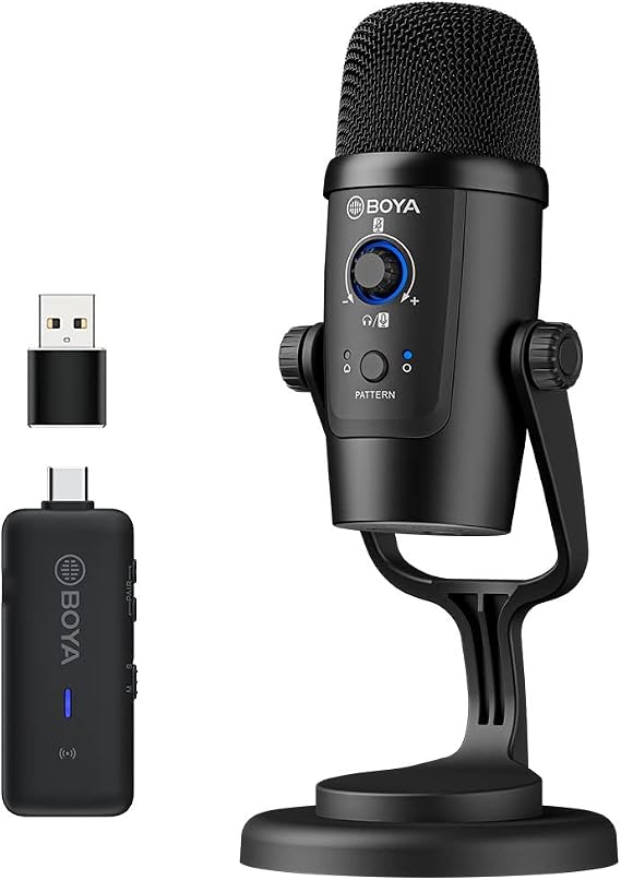 Boya BY-PM500W Kablolu - Kablosuz USB Condenser Mikrofon